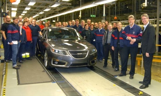 First Saab 9-5