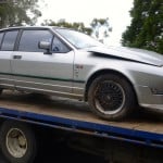 Alfa GTV6 bent up